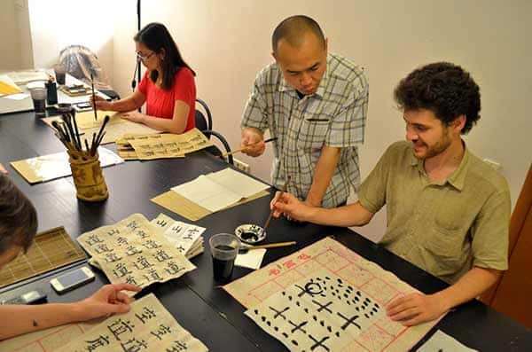 обучение китайской каллиграфии